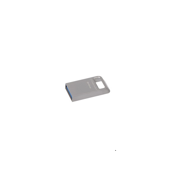 Флешка Kingston Data traveler micro 64Гб серебристый